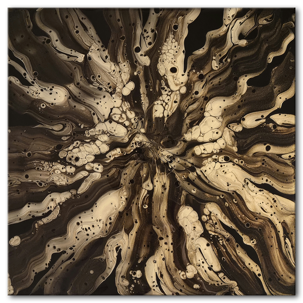 Small Swipe Black Bronze