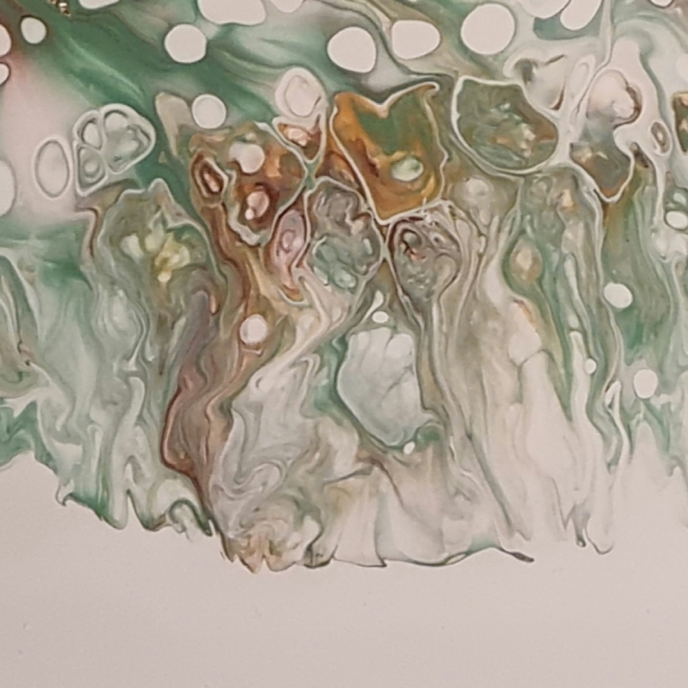 gold green cloud - 2